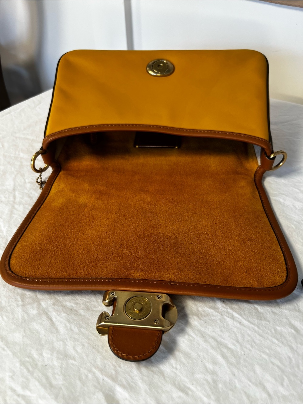 Coach Soft Tabby Shoulder Bag in Colorblock - Retail Line C5261 - Picture 9 of 12